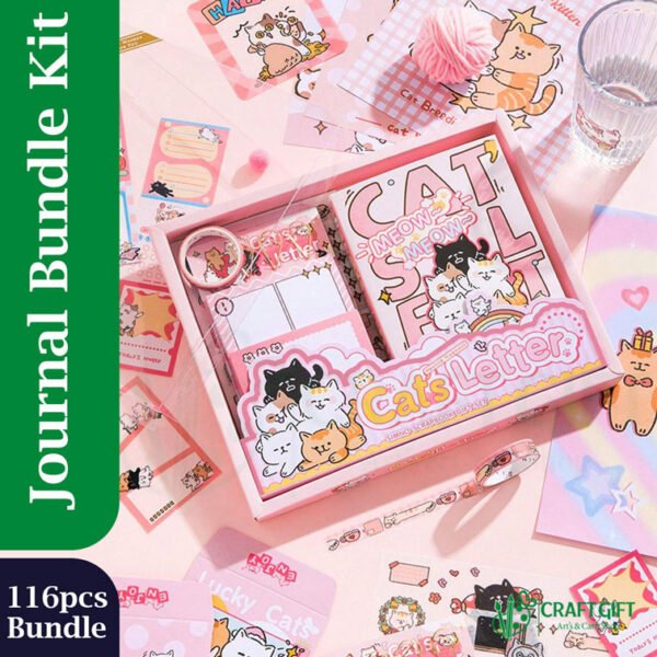 Journal & Scrapbook Kit - Cat's Letter