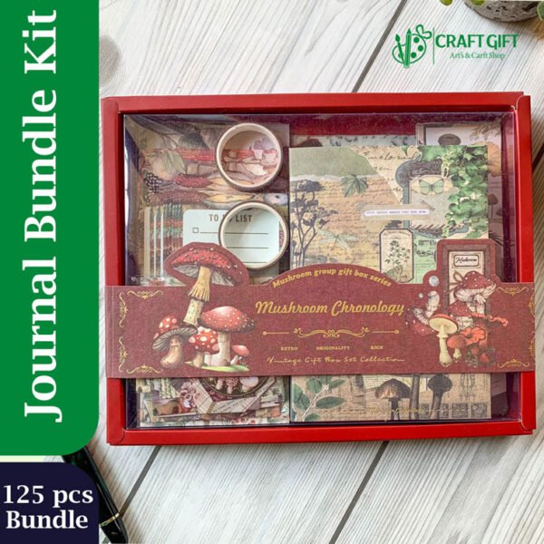 Journal & Scrapbook Kit - Mushroom Chronology
