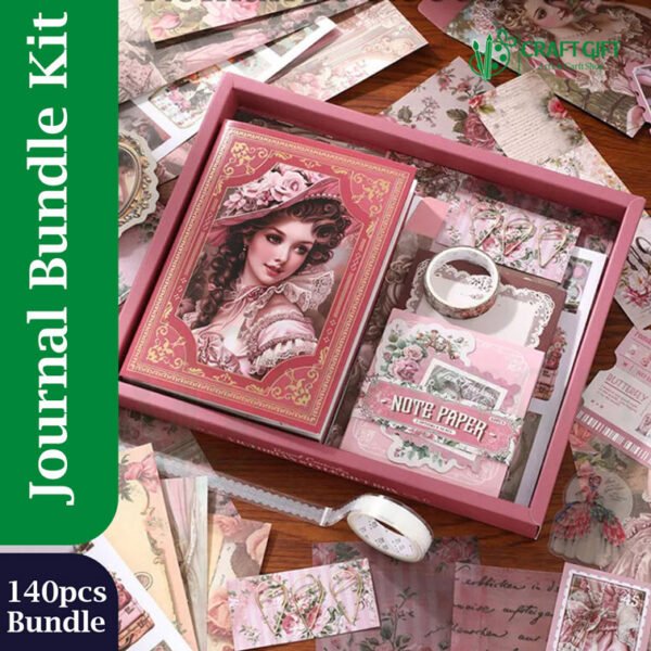 Journal & Scrapbook Kit - Royal Camelia
