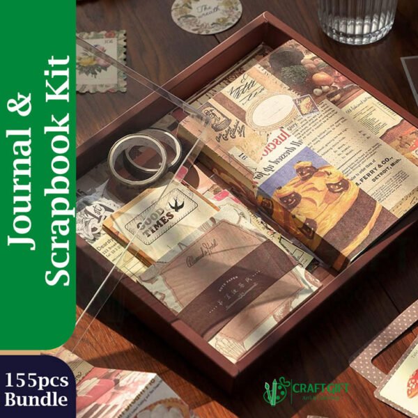 Journal & Scrapbook Kit - Good Time