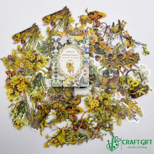 Baroque Angel Stickers Box -07