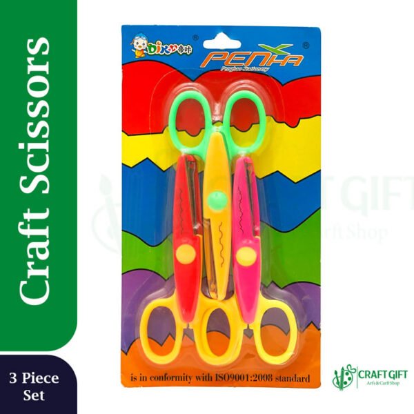 Craft Scissors 3 Piece Set