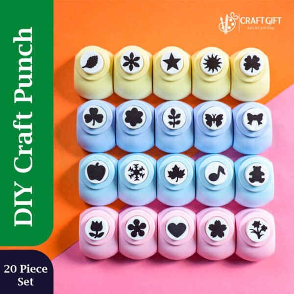 DIY Craft Punch 20 piece Set