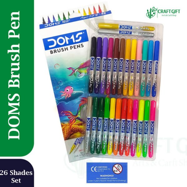 DOMS Brush Pen 26 Color