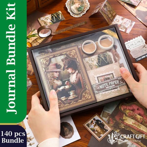 Journal & Scrapbook Kit - Tea Time