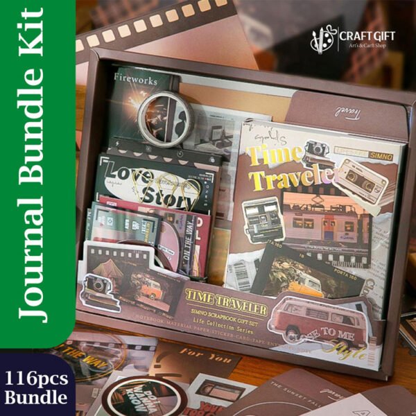 Journal & Scrapbook Kit - Time Travel