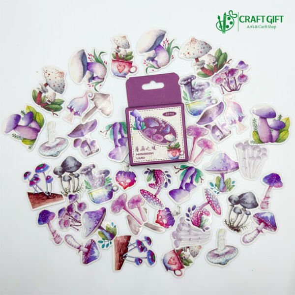 Mushroom Boxed Stickers- 05