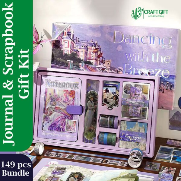 Journal & Scrapbook Gift Kit - Dancing with the Breeze