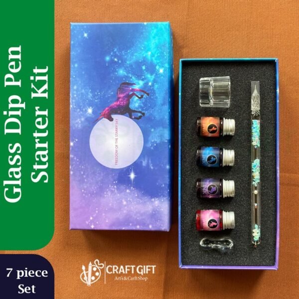 Glass Dip Pen Starter Kit